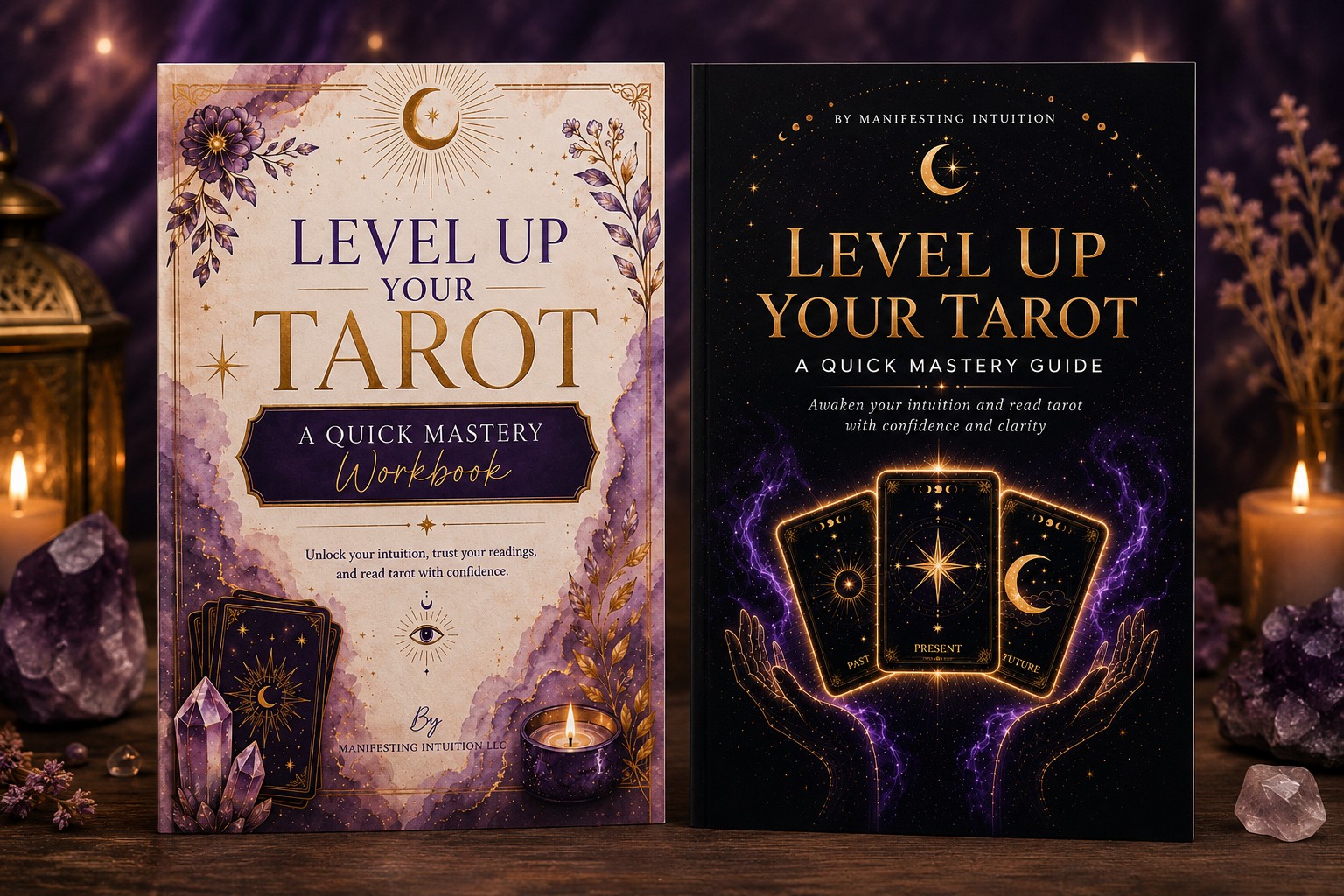 Level Up Your Tarot guide and workbook